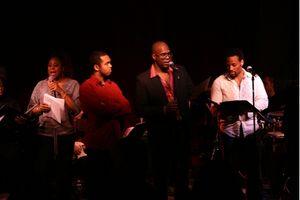 Danielle Lee Greaves, Jesse Nager, Everett Bradley, Maurice Murphy @ BroadwayWorld Danielle Lee Greaves, Jesse Nager, Everett Bradley, Maurice Murphy Photo