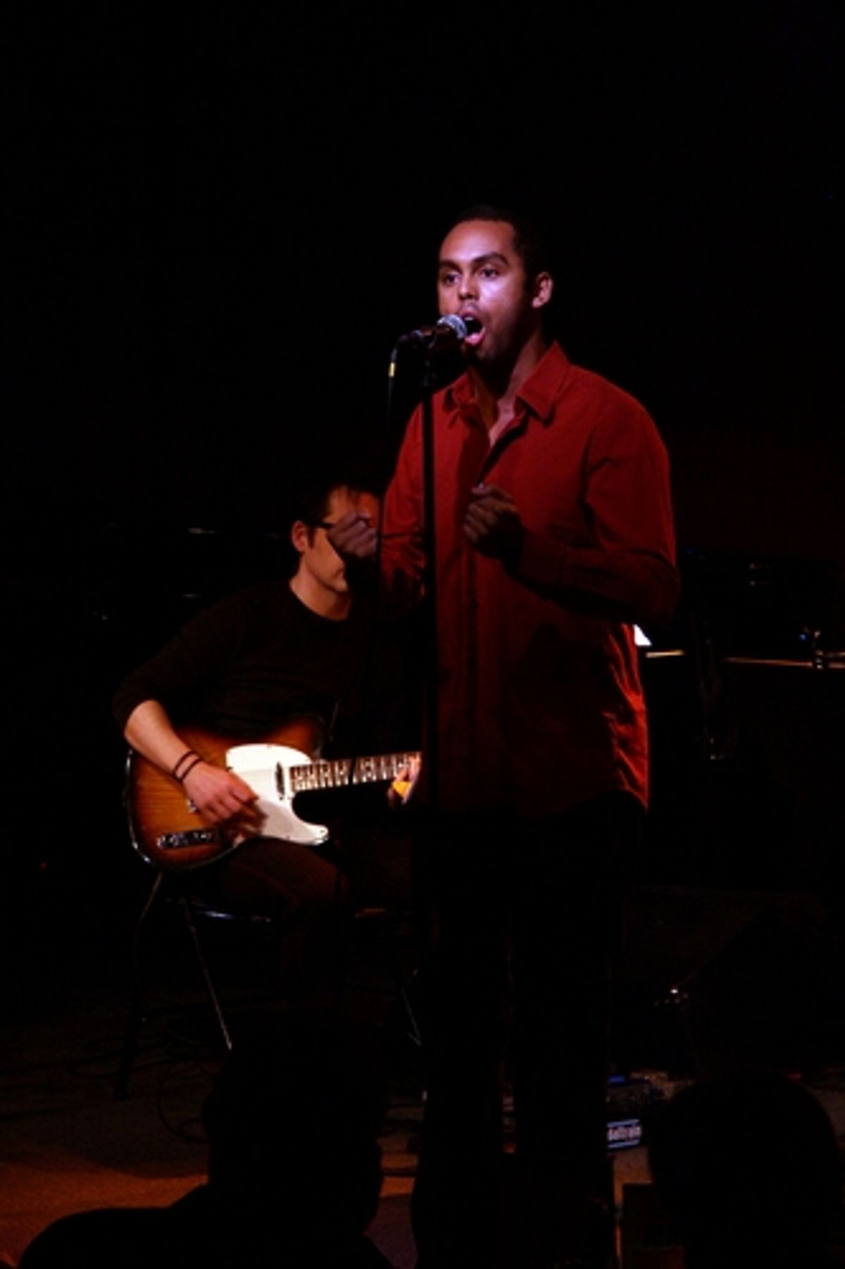 Jesse Nager at Caruso's Cast Party Presents Heitzman and Reid