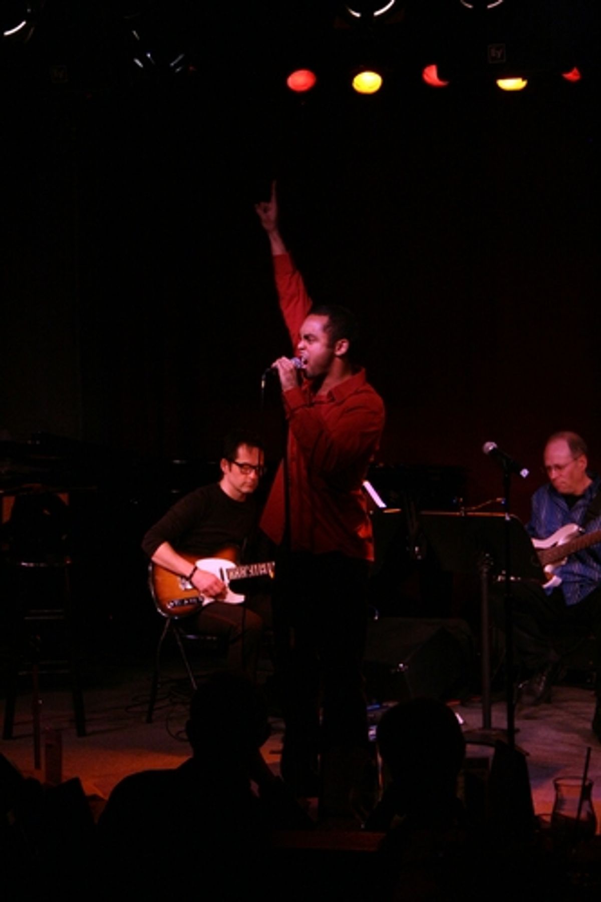 Jesse Nager at Caruso's Cast Party Presents Heitzman and Reid