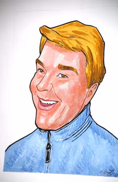 Dan Goggin's Sardi's Portrait  Photo