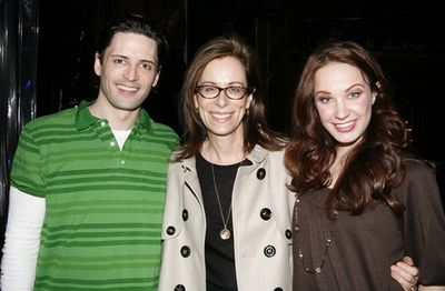 Sean Palmer, Jane Kaczarek and Sierra Boggess Photo