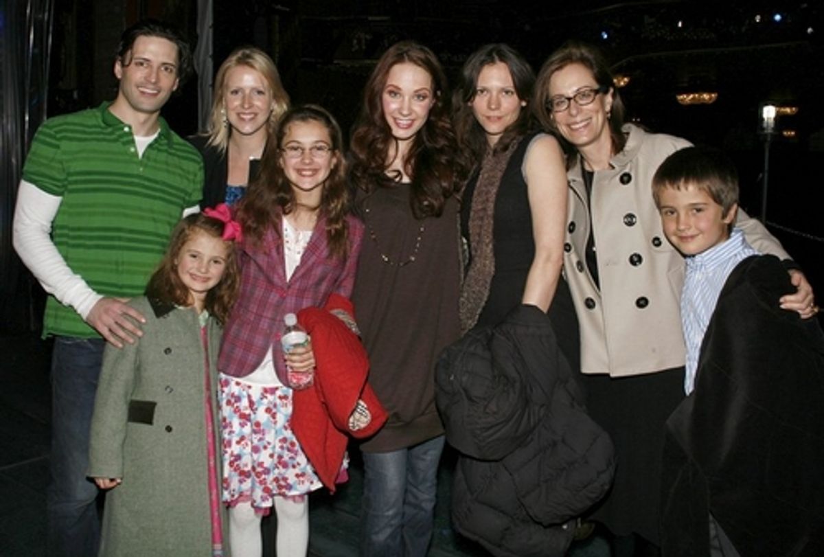 Jane Kaczmarek and Family with Sean Palmer and Sierra Boggess at 