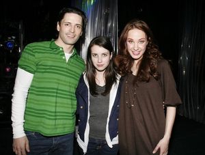 Sean Palmer, Emma Roberts and Sierra Boggess Photo