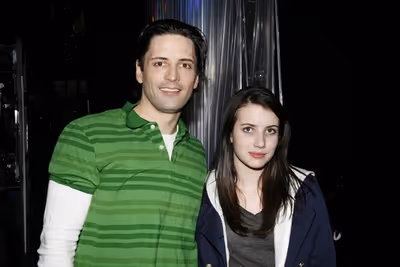 Sean Palmer and Emma Roberts Photo