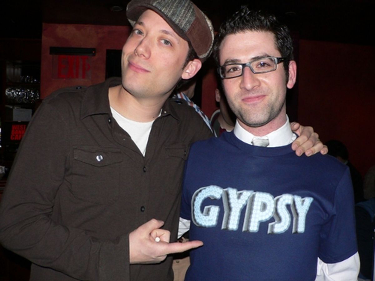 John Tartaglia and Ben Rimalower at 'Underground' Welcomes Tartaglia and McCartney