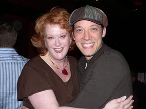 Liz McCartney and John Tartaglia  Photo