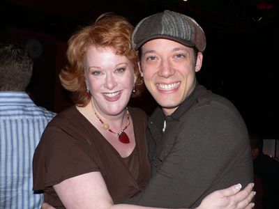 Liz McCartney and John Tartaglia  Photo