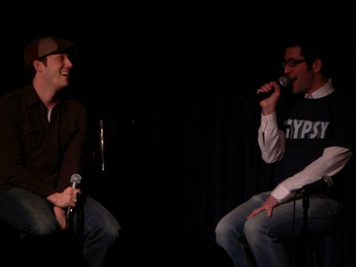 John Tartaglia and Ben Rimalower at 'Underground' Welcomes Tartaglia and McCartney