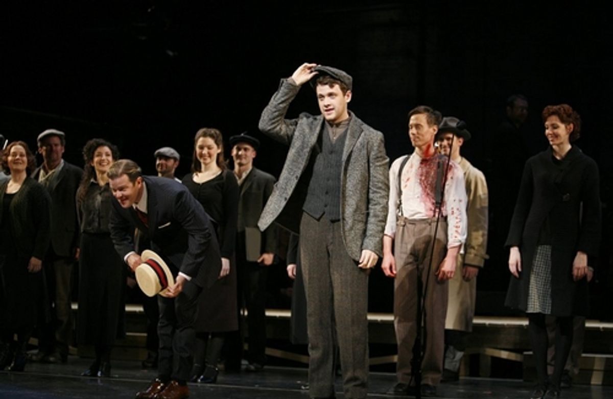 Clarke Thorell, Michael Arden and Cast at 