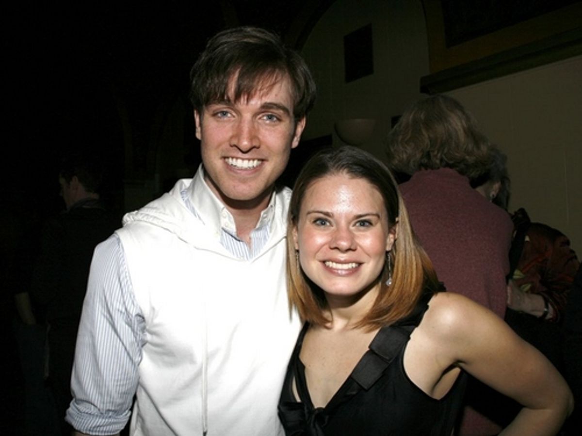 Tyler Hanes and Celia Keenan-Bolger

 at 