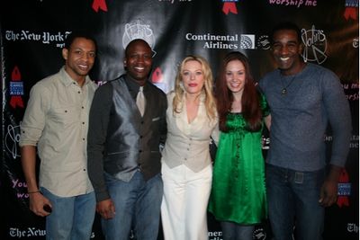 Derrick Baskin, Tituss Burgess, Sherie Rene Scott, Sierra Boggess and Norm Lewis Photo