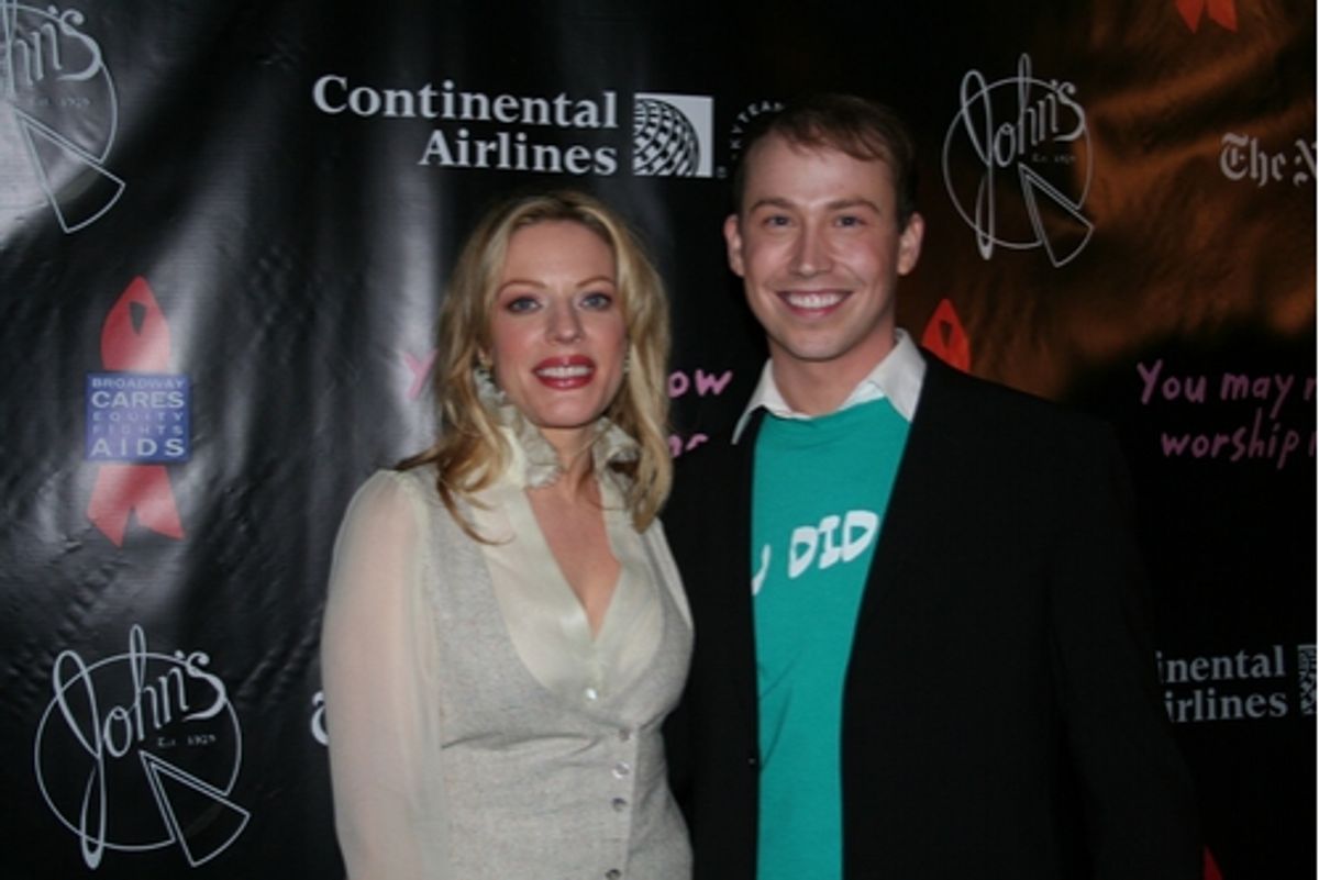 Sherie Rene Scott and Tyler Maynard at Sherie Rene Scott in 'You May Now Worship Me