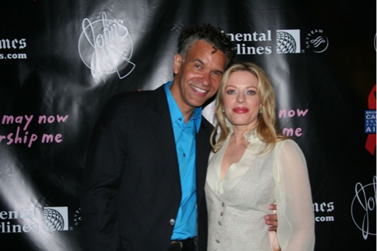 Brian Stokes Mitchell and Sherie Rene Scott
 at 