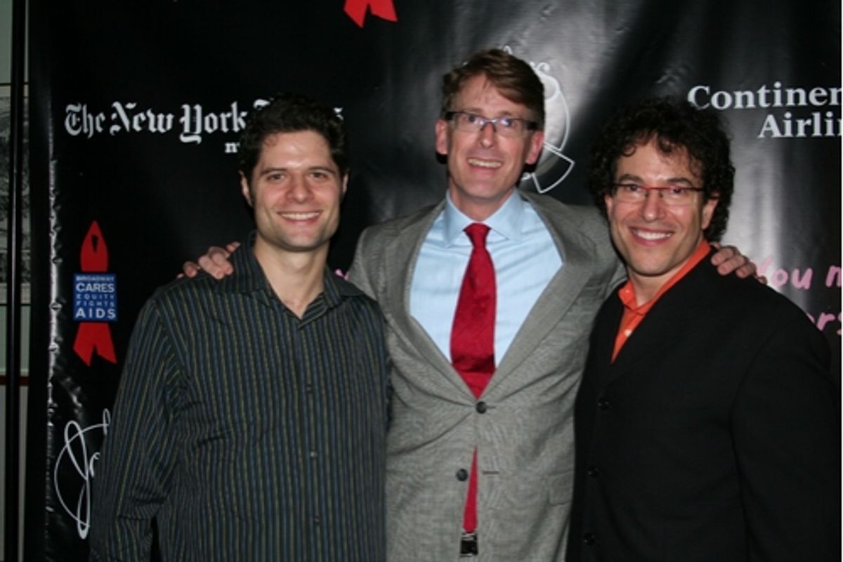 Tom Kitt (Musical Director, Arrangements and Orchestration), at Sherie Rene Scott in 'You May Now Worship Me