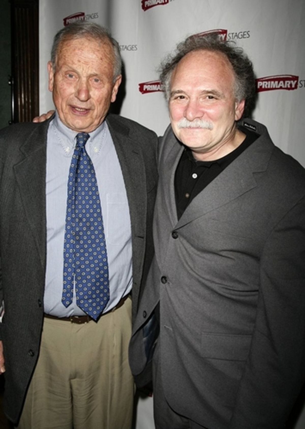 A.R. Gurney and Willy Holtzman at 