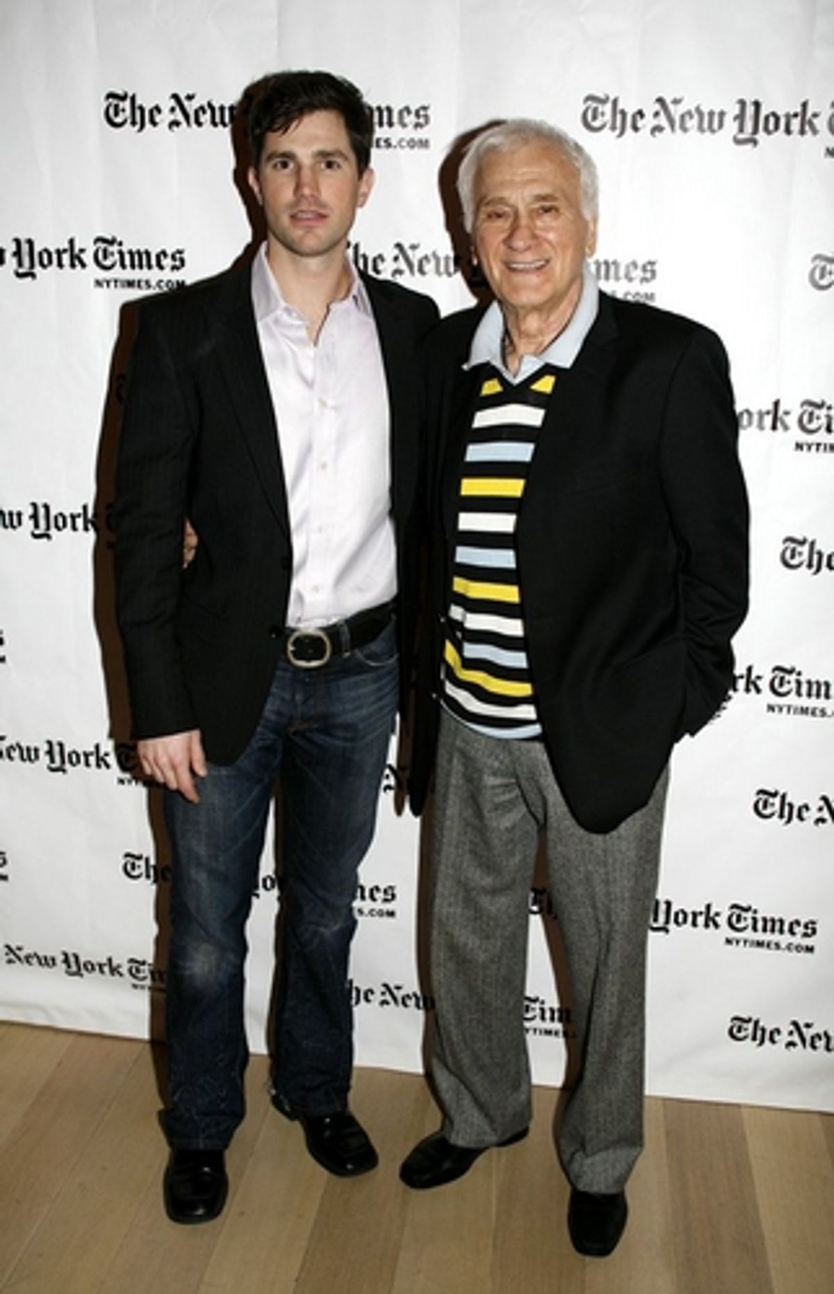 Matt Cavenaugh and Dick Latessa at 