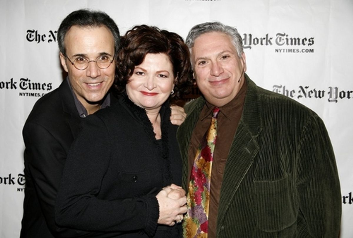 John Bucchino, Faith Prince and Harvey Fierstein at 