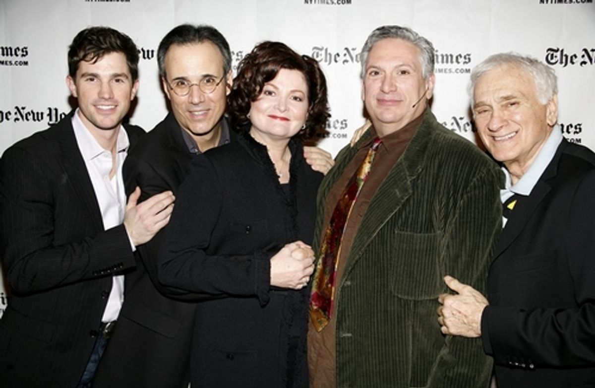 Matt Cavenaugh, John Bucchino, Harvey Fierstein and Dick Latessa at 