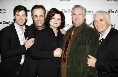 Matt Cavenaugh, John Bucchino, Harvey Fierstein and Dick Latessa Photo