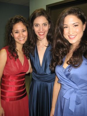 Ali Ewoldt, Marni Raab and Nina Negri Photo