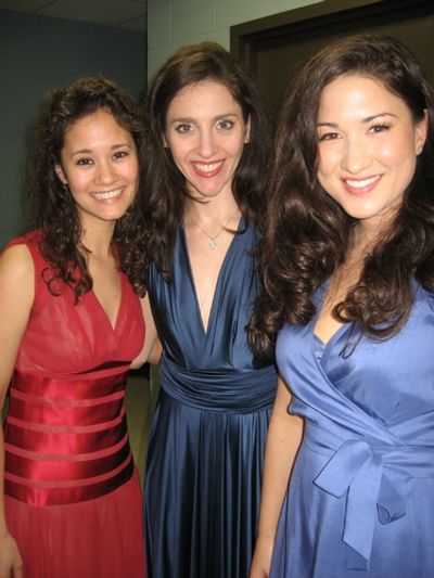 Ali Ewoldt, Marni Raab and Nina Negri Photo