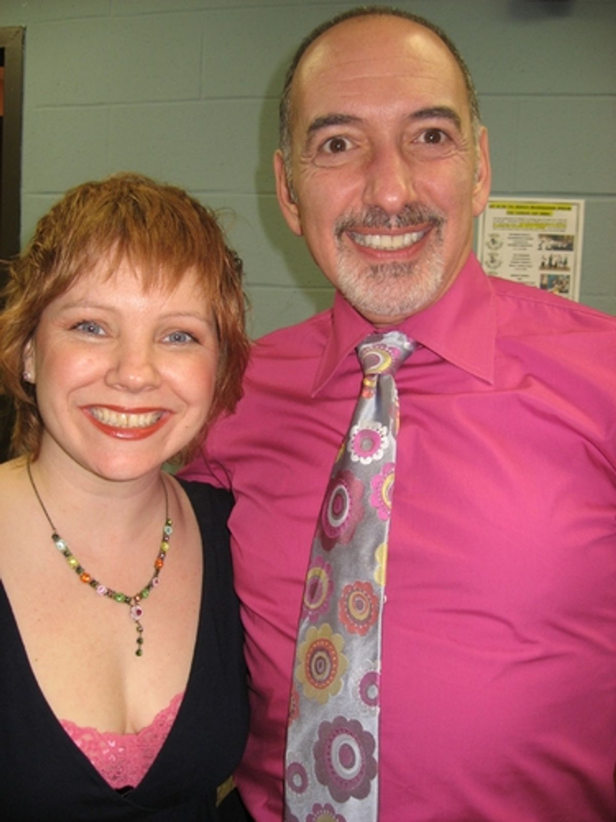 Jennifer Montague and Peter Marinos at 
