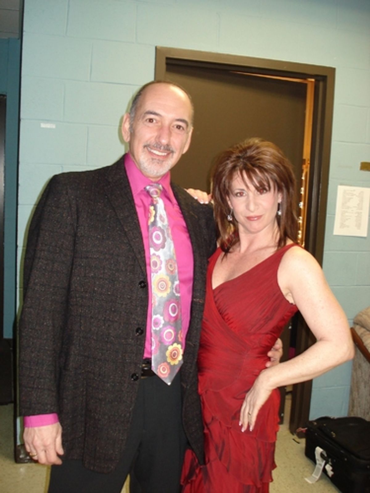 Peter Marinos and Julie Waldman-Stiel at 