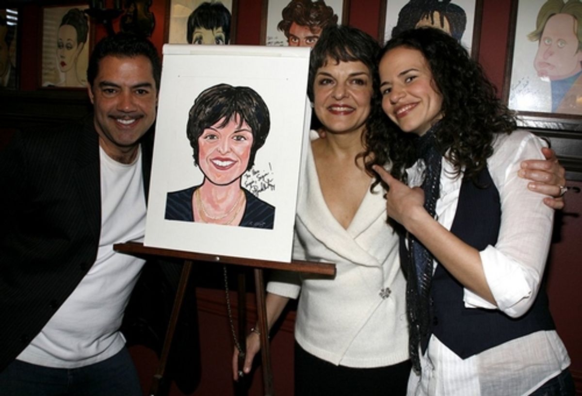 Carlos Gomez, Priscilla Lopez and Mandy Gonzalez at 