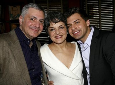 Vinny Fanuele, Priscilla Lopez and Alex Fanuele Photo