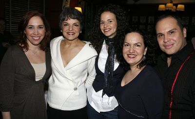 Andrea Burns, Priscilla Lopez, Photo