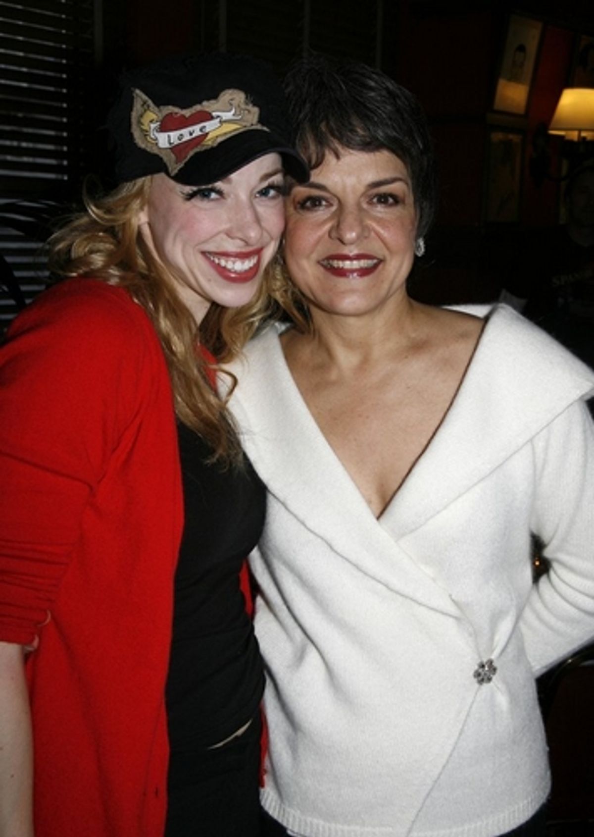 Lacey Kohl and Priscilla Lopez at 