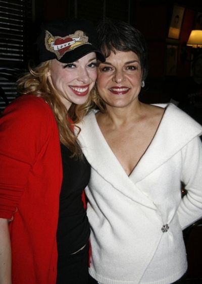 Lacey Kohl and Priscilla Lopez Photo