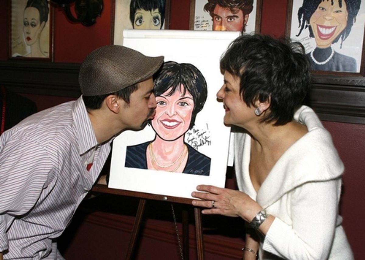 Priscilla Lopez and Lin-Manuel Miranda at 