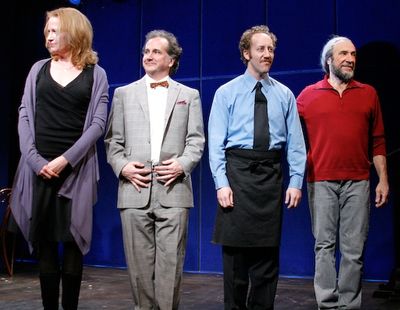 Johanna Day, Mark Linn-Baker, Joey Slotnick, and F. Murray Abraham Photo