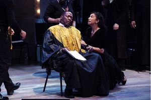 Ahmaya Knoelle Higginson and Chuck Cooper Photo