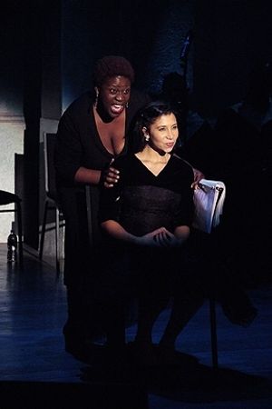 Capathia Jenkins and Ahmaya Knoelle Higginson

 Photo