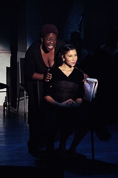 Capathia Jenkins and Ahmaya Knoelle Higginson

 Photo