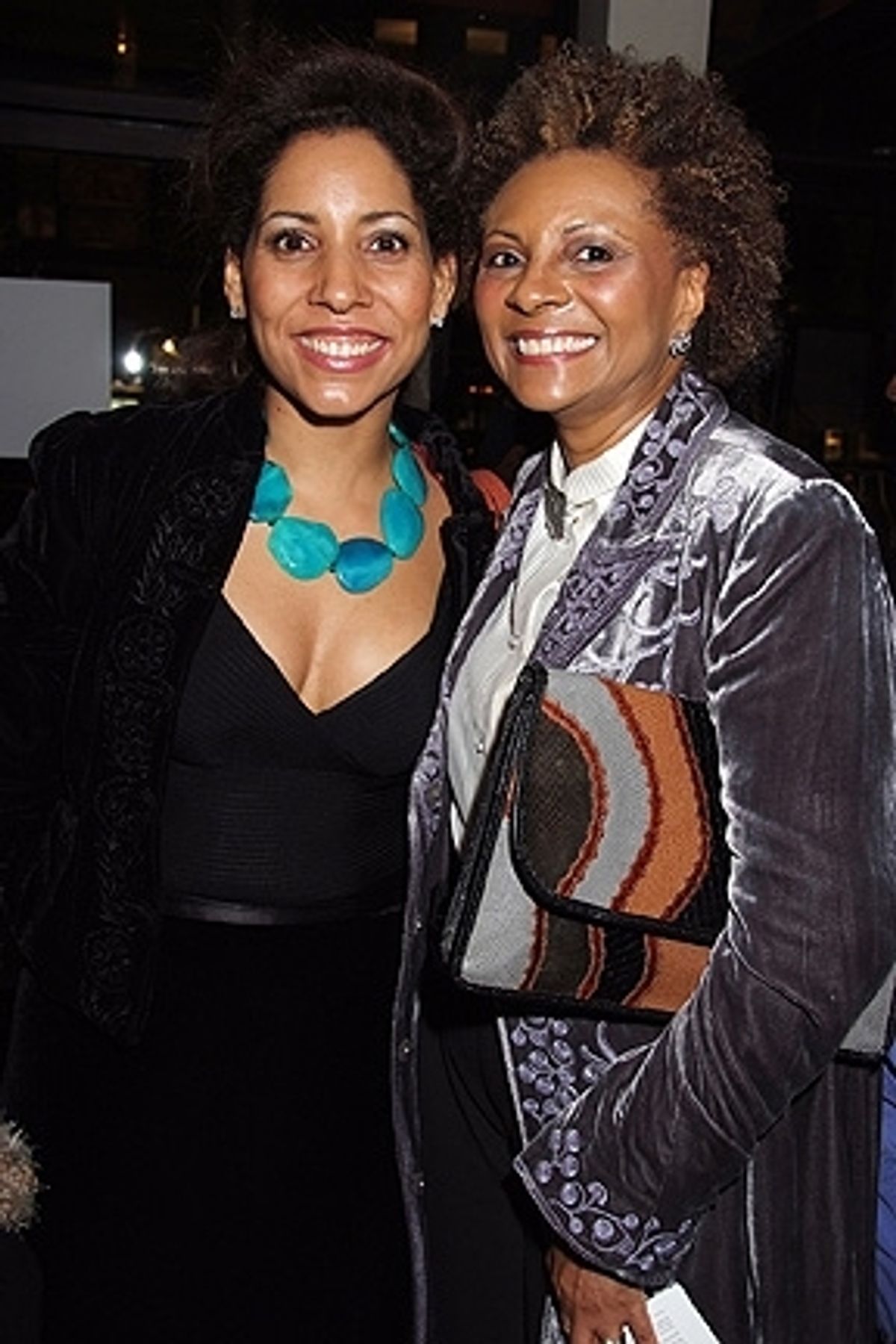 Danielle Chambers and Leslie Uggams at Amas Musical Theatre Honors Rashad