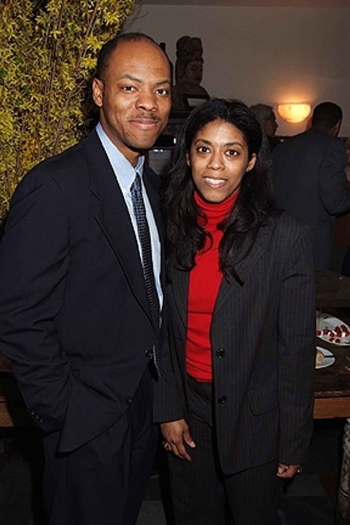 Ken Jocelyn and Alia Jones at Amas Musical Theatre Honors Rashad