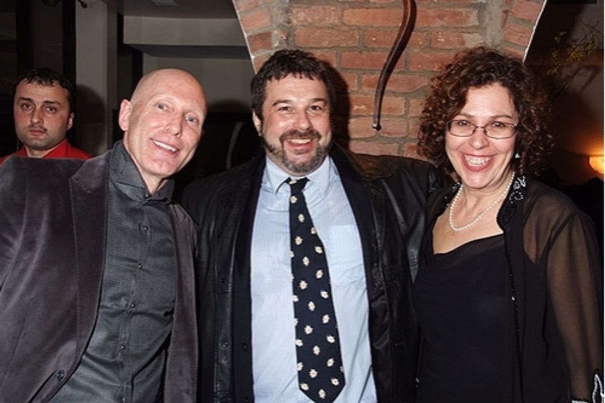 Doug Benson, Christopoher Scott and Donna Trinkoff at Amas Musical Theatre Honors Rashad