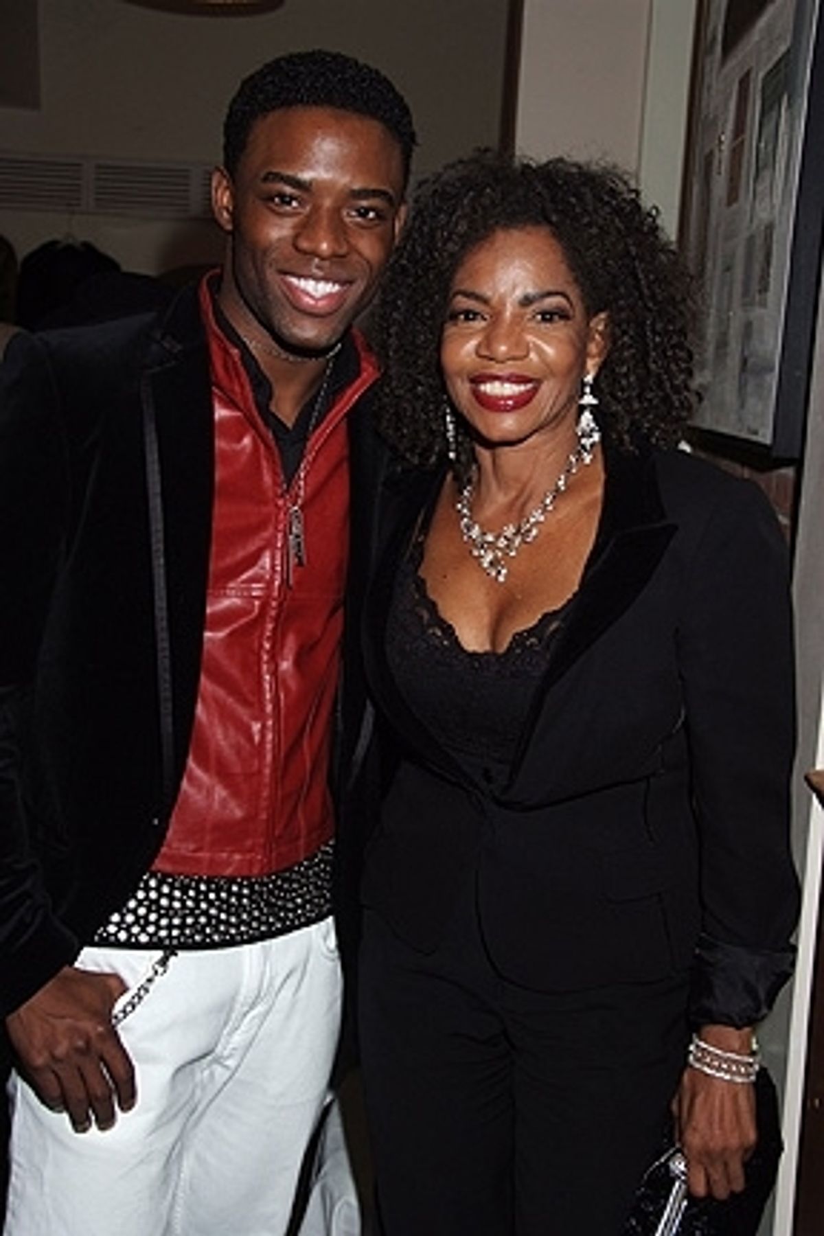 Antyon Le Monte Smith and Melba Moore at Amas Musical Theatre Honors Rashad