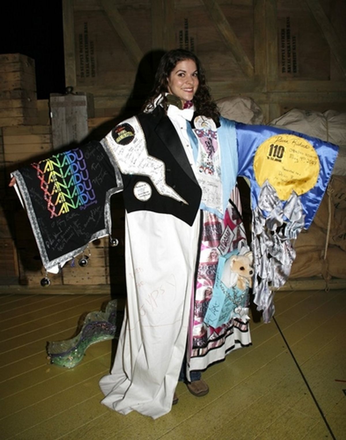 Laura Griffith at Gypsy Robe Ceremony for 'South Pacific'