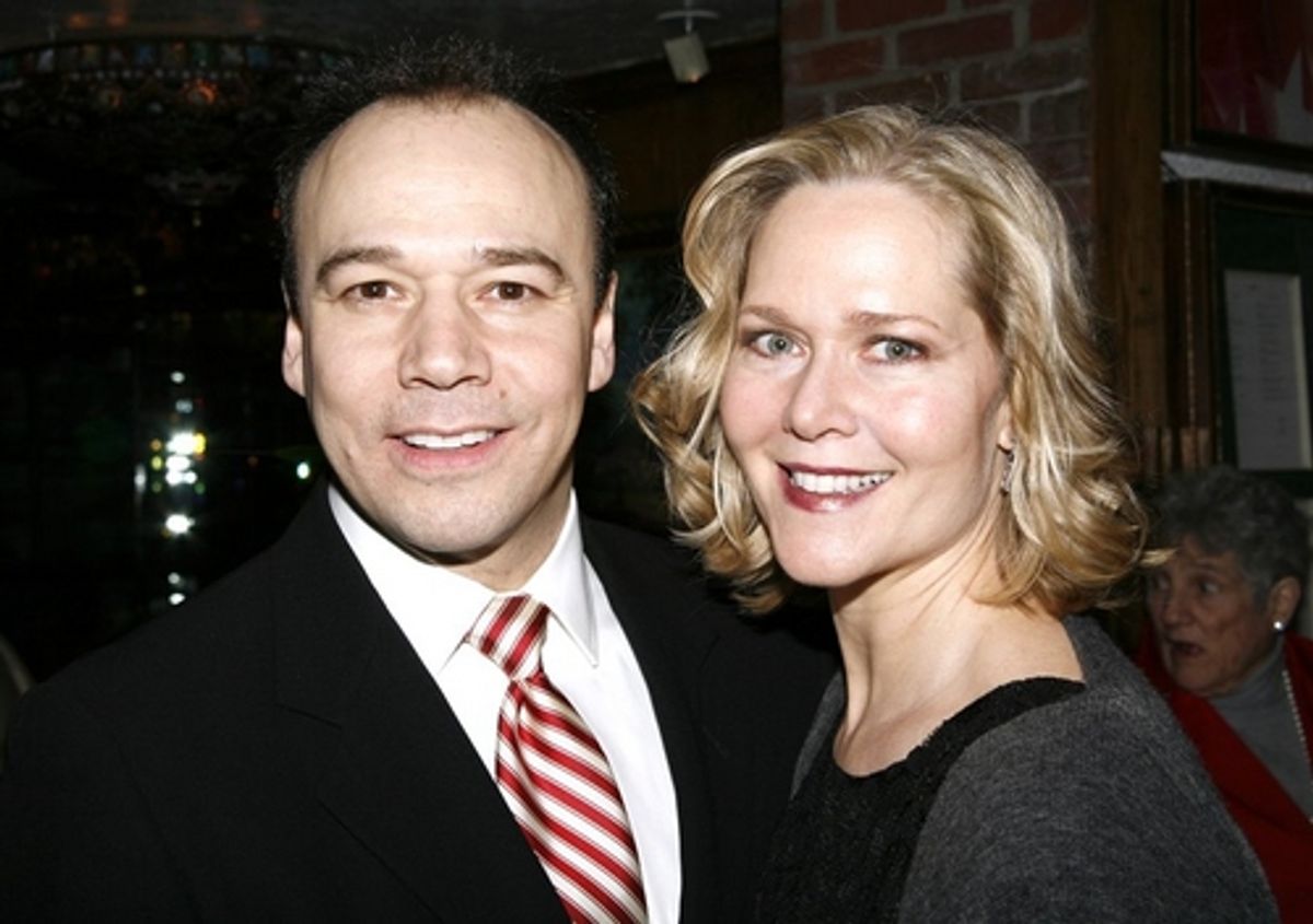 Danny Burstein and Rebecca Luker at 