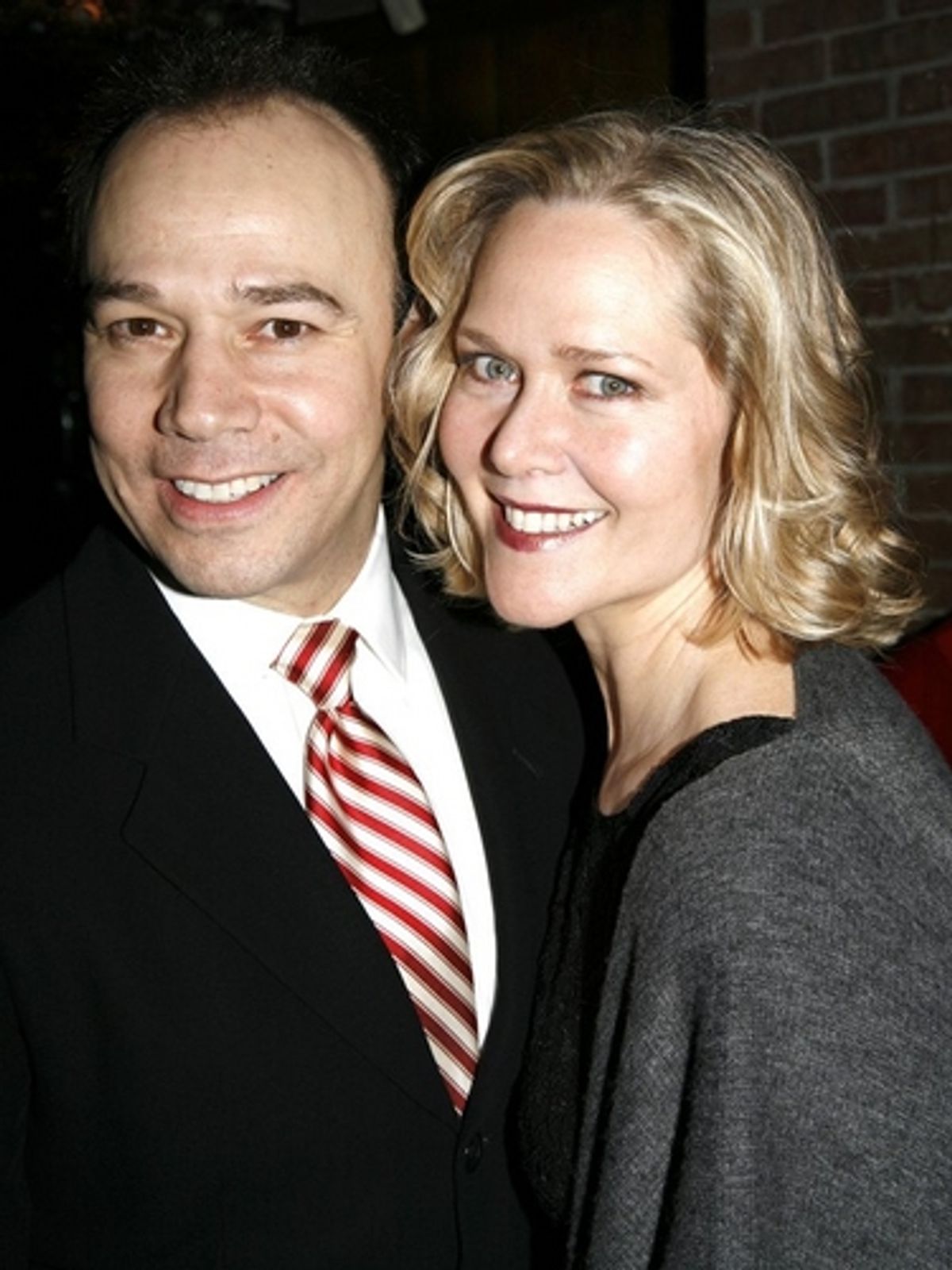 Danny Burstein and Rebecca Luker at 