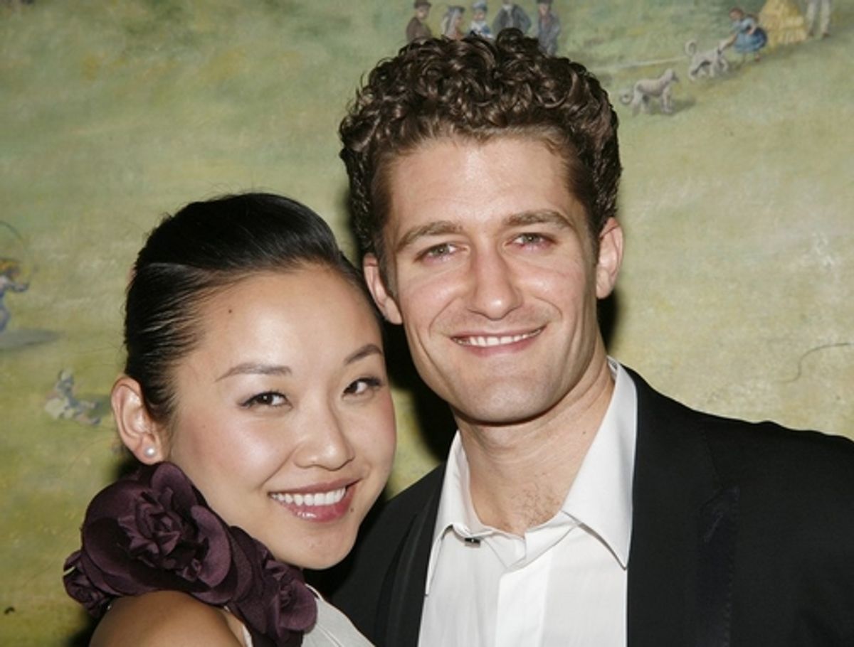 Li Jun Li and Matthew Morrison at 