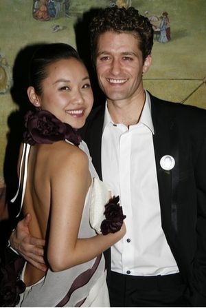 Li Jun Li and Matthew Morrison Photo
