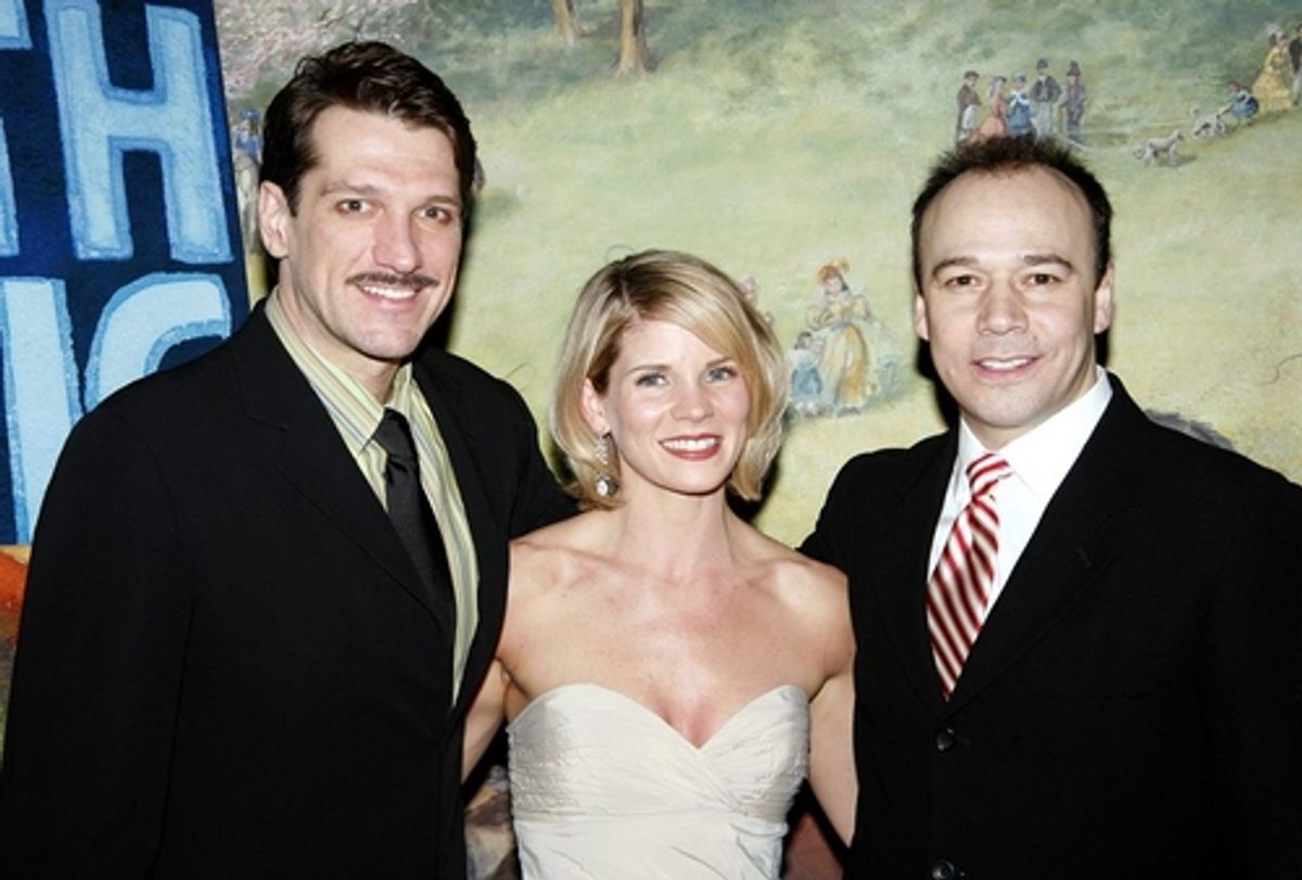 Paulo Szot, Kelli O'Hara and Danny Burstein at 