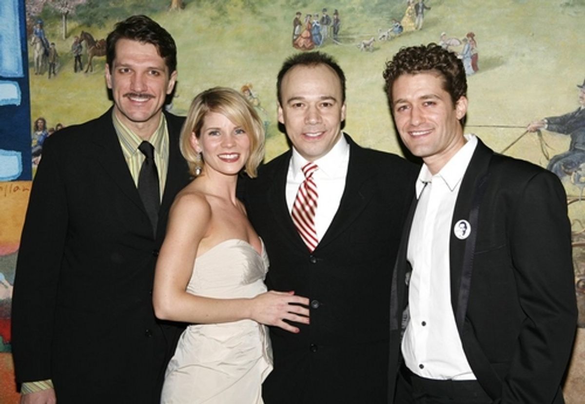 Paulo Szot, Kelli O\'Hara, Danny Burstein and Matthew Morrison at 