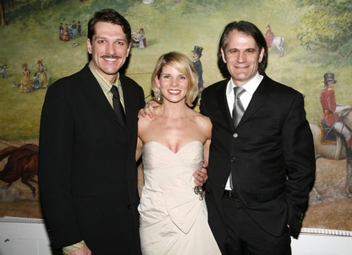 Paulo Szot, Kelli O'Hara and Bartlett Sher at 