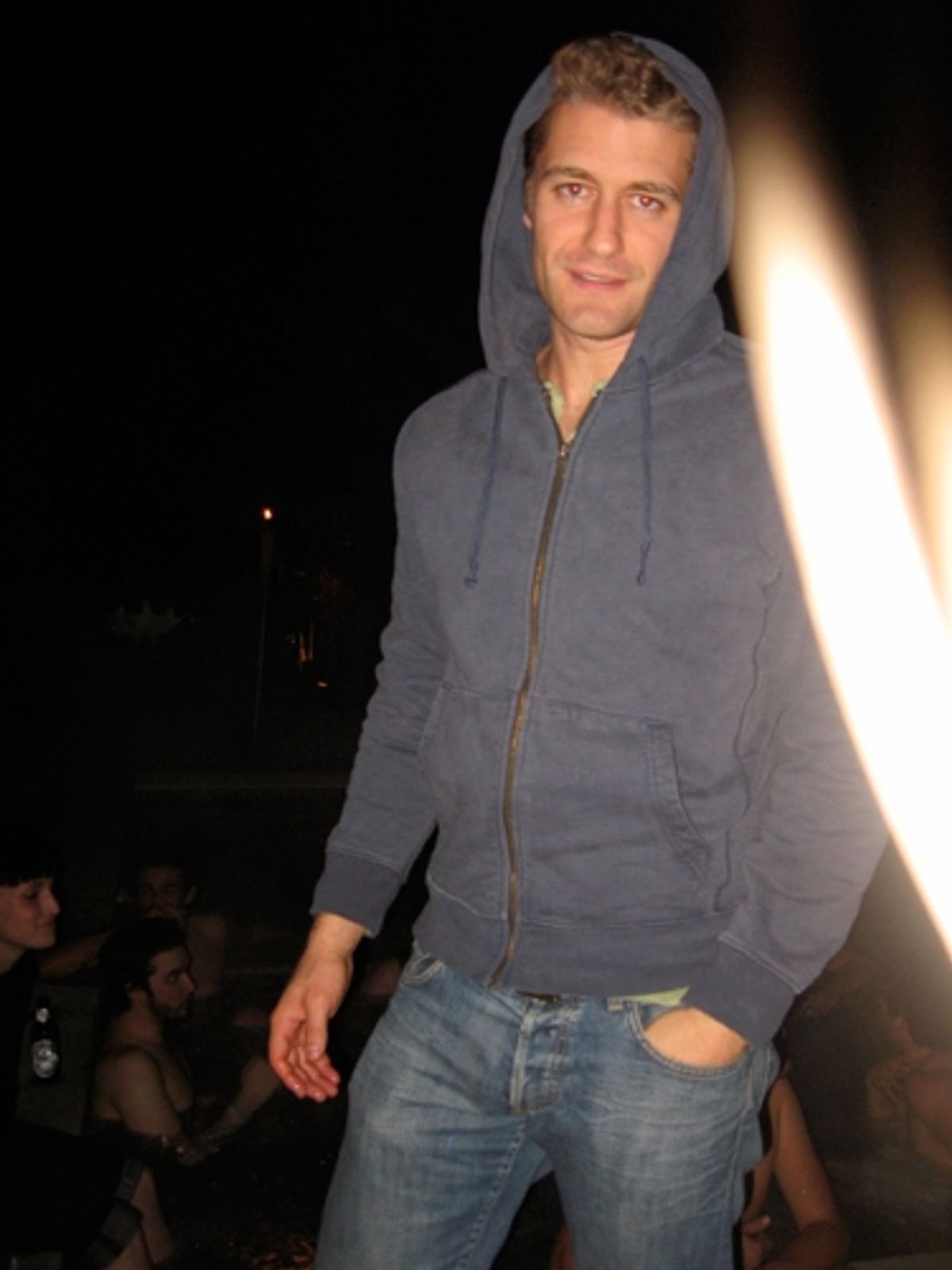 A big shout out to Matthew Morrison for a great opening week
in South Pacific!  This is my favorite picture of Matty taken
The Day Before he left my house to go back to NYC to 
start rehearsal. I'm sooooo proud of him! at 